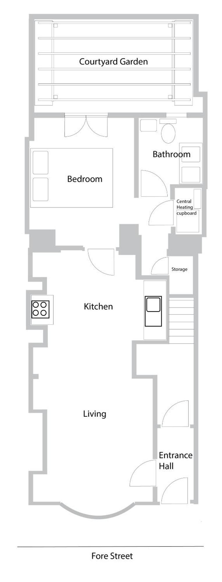 Beautiful Seaside One Bedroom Apartment Shaldon Bagian luar foto